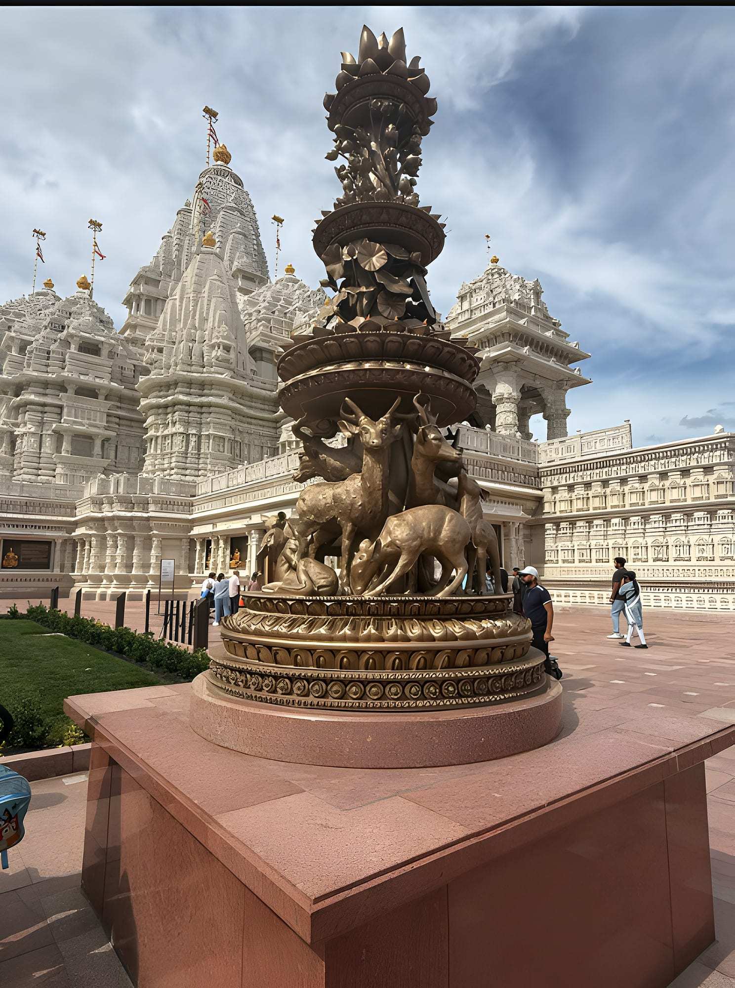 Templo Hindú BAPS en Robbinsville, New Jersey — 2