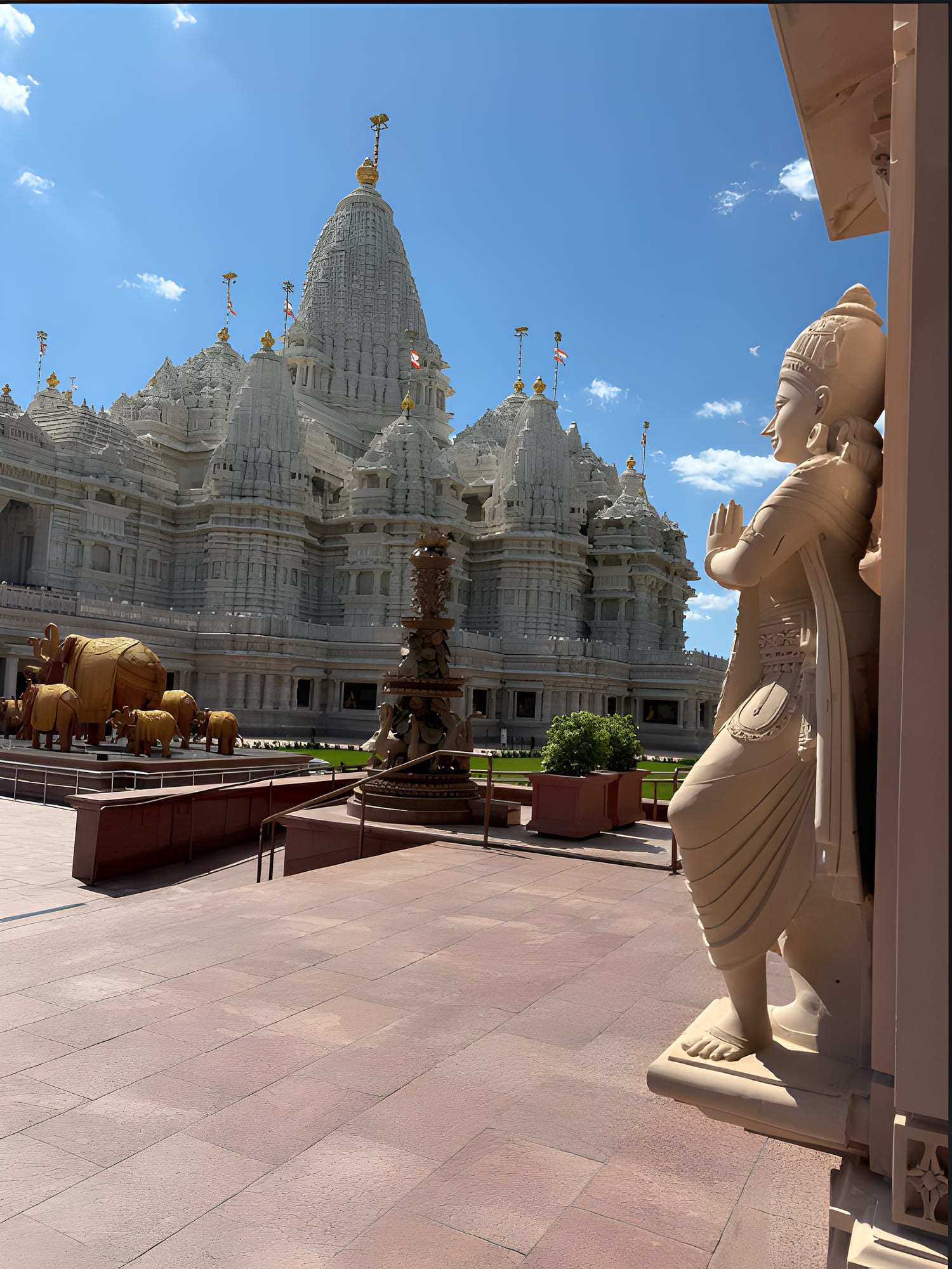 Templo Hindú BAPS en Robbinsville, New Jersey — 4